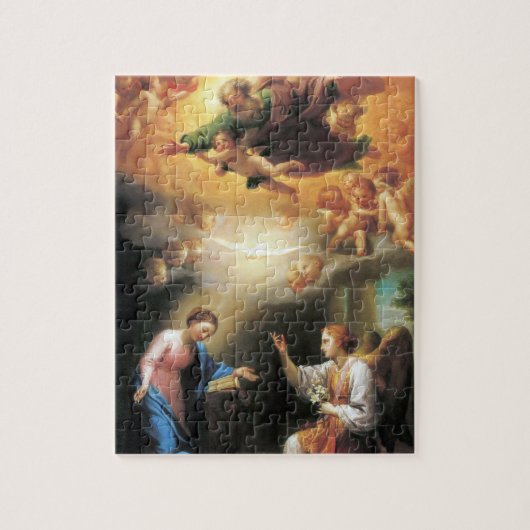 Aankondiging door Anton Raphael Mengs Legpuzzel (Verticaal)