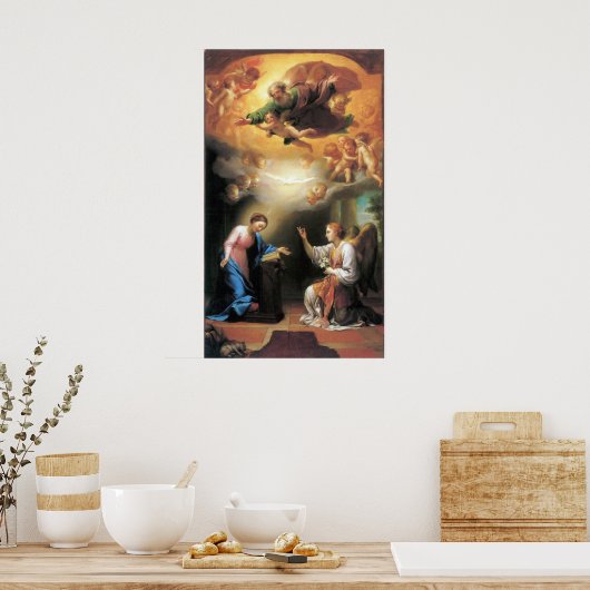 Aankondiging door Anton Raphael Mengs Poster (Keuken)