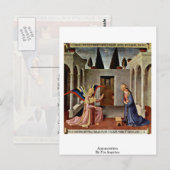 Aankondiging door Fra Angelico Briefkaart (Voorkant / Achterkant)