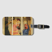 Aankondiging door Fra Angelico, Renaissance Fine A Bagagelabel (Voorkant (horizontaal))