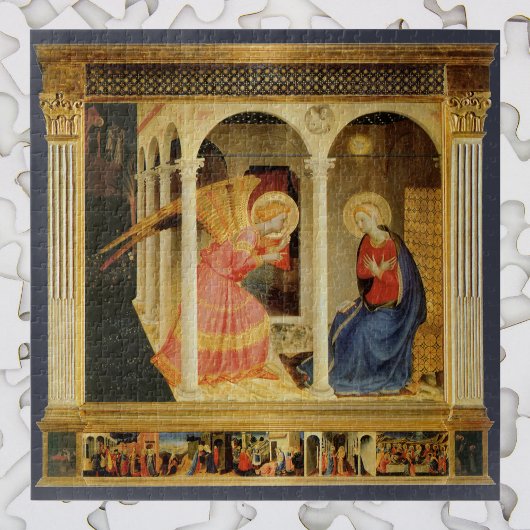 Aankondiging door Fra Angelico, Renaissance Fine A Legpuzzel