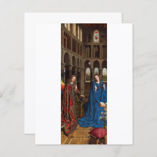 Aankondiging door Jan van Eyck (Voorkant / Achterkant)