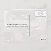 Aankondiging door Jan van Eyck Briefkaart (Achterkant)