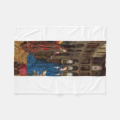 Aankondiging door Jan van Eyck Fleece Deken (Voorkant (Horizontaal))