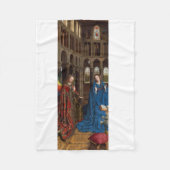 Aankondiging door Jan van Eyck Fleece Deken (Voorkant)