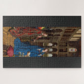 Aankondiging door Jan van Eyck Legpuzzel (Horizontaal)