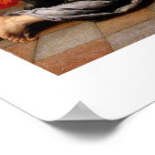 Aankondiging door Murillo Esteban Perez Poster (Hoek)