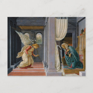 Aankondiging door Sandro Botticelli Briefkaart