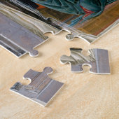 Aankondiging door Sandro Botticelli Legpuzzel (Zijkant)