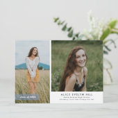 Aankondiging dubbel Lijst Afstuderen (Staand voorkant)