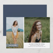 Aankondiging dubbel Lijst Afstuderen (Voorkant / Achterkant)