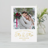 Aankondiging eerste huwelijkskersthuwelijk (Staand Voorkant)