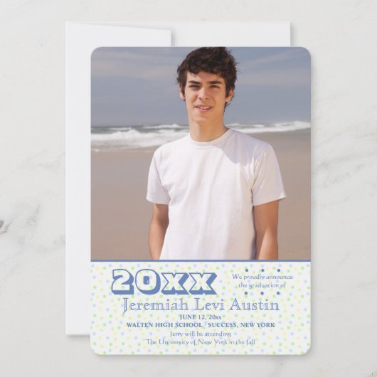 Aankondiging eindexamenklasfoto (Voorkant)