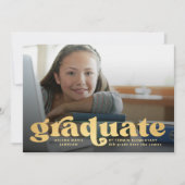 Aankondiging elementaire Retro Gold-foto (Voorkant)