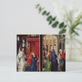 Aankondiging en presentatie in tempel briefkaart (Staand voorkant)