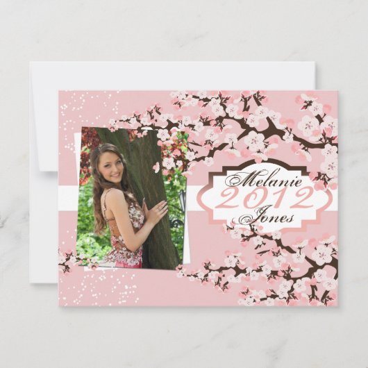 Aankondiging en uitnodiging van het Afstudeerder C (Voorkant)