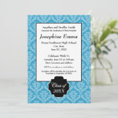 Aankondiging en uitnodiging van het afstuderen (Staand voorkant)