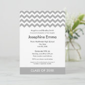 Aankondiging en uitnodiging van het afstuderen - C (Staand voorkant)