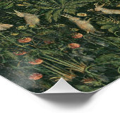 Aankondiging en uitzetting uit het paradijs perfect poster (Hoek)