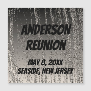 Aankondiging familiereünie Silver Stripe Keepomwil