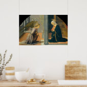Aankondiging - Filippino Lippi Fine Art Poster (Keuken)