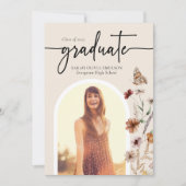 Aankondiging Floral Afstuderen (Voorkant)