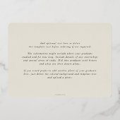 Aankondiging folie/Oyster Law School Afstuderen (Achterkant)