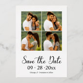 Aankondiging Folie verloving (Achterkant)