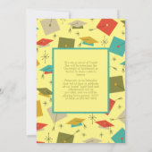 Aankondiging  foto Afstuderen Retro (Achterkant)