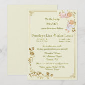 Aankondiging geboorte tweelingbaby's (Voorkant / Achterkant)