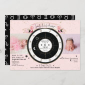 Aankondiging geboortetekaart Aangepaste Sun Moon A (Voorkant / Achterkant)