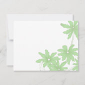 Aankondiging groen dagboek nieuw adres (Achterkant)