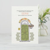 Aankondiging groenportier (Staand voorkant)