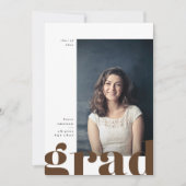 Aankondiging groot Afstuderen type (Voorkant)