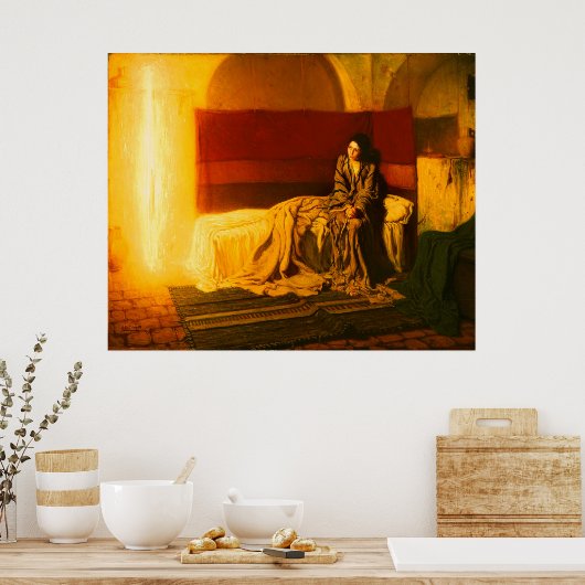 Aankondiging - Henry Ossawa Tanner Poster (Keuken)