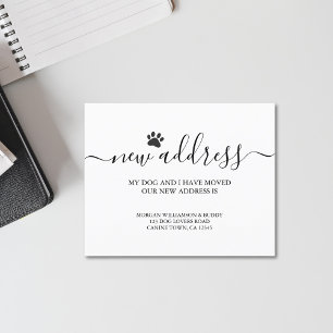 Aankondiging hondenverhuizing