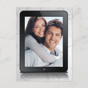 Aankondiging huwelijksdatum briefkaart