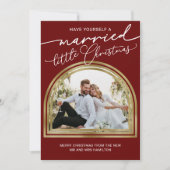 Aankondiging huwelijkskerstfeest (Voorkant)