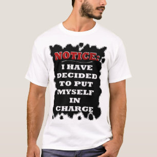 AANKONDIGING: Ik ben in Charge T-shirt