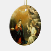 aankondiging keramisch ornament (Rechts)