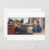 Aankondiging Leonardo da Vinci, 1472-1473 Briefkaart (Voorkant / Achterkant)