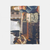 Aankondiging Leonardo da Vinci, 1472-1473 Fleece Deken (Voorkant)