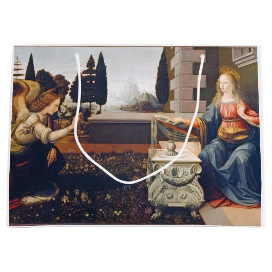 Aankondiging Leonardo da Vinci, 1472-1473 Groot Cadeauzakje (Voorkant)