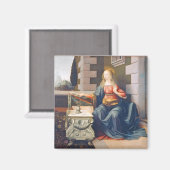 Aankondiging Leonardo da Vinci, 1472-1473 Magneet (Voorkant / Achterkant)