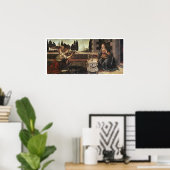Aankondiging, Leonardo da Vinci, 1473 Poster (Thuiskantoor)