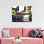 Aankondiging Leonardo da Vinci Canvas Afdruk (Insitu (Woonkamer))