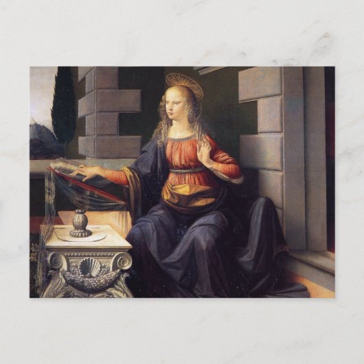 Aankondiging - Maagd Briefkaart (Voorkant)