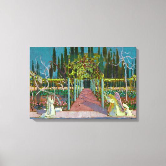 aankondiging | Maurice Denis | Canvas Afdruk (Voorkant)