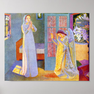 Aankondiging Maurice Denis Poster