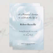 Aankondiging Memorial Service (Voorkant / Achterkant)